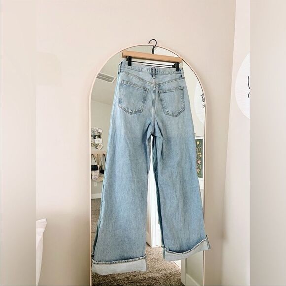 AGOLDE Dame Wide Leg Jeans Sz. 26 - Picture 6 of 8